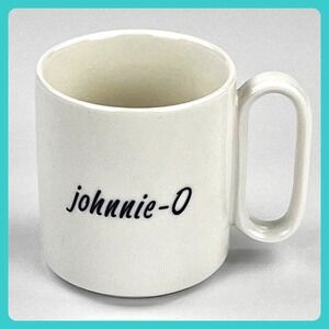 Johnnie-O Ceramic Coffee Mug • Extra Replacement For Use With Wireless Warmer